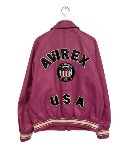 AVIREX ジャケット ピンク 783-495016 メンズ SIZE L アヴィレックス