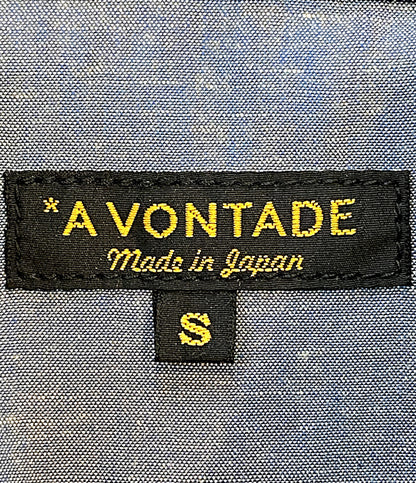 A VONTAGE カバーオール ネイビー Cowboy jacket デニム メンズ SIZE S アボンタージ