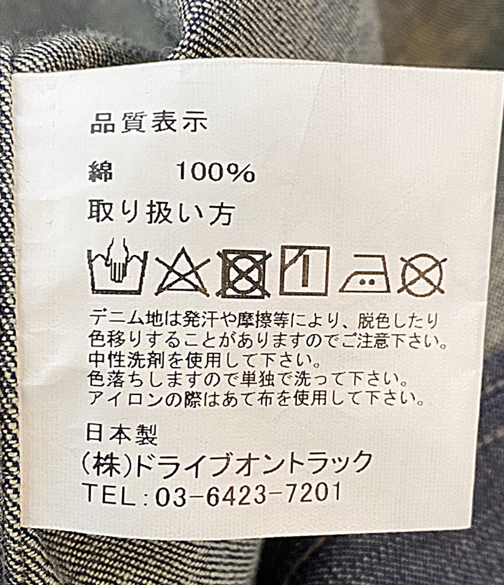 A VONTAGE カバーオール ネイビー Cowboy jacket デニム メンズ SIZE S アボンタージ