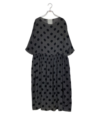 BEARDSLEY シルクワンピース 水玉 レディース SIZE F ビアズリー