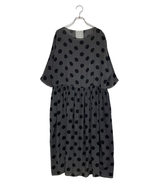 BEARDSLEY シルクワンピース 水玉 レディース SIZE F ビアズリー