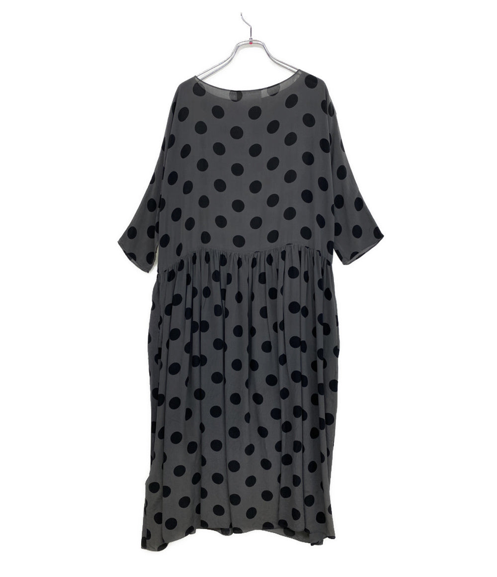 BEARDSLEY シルクワンピース 水玉 レディース SIZE F ビアズリー