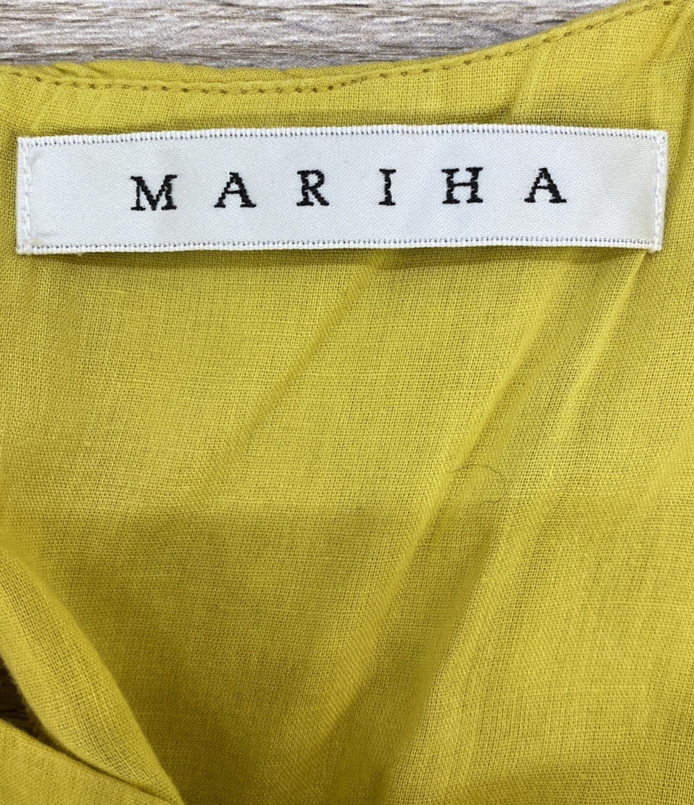 MARIHA ノースリーブワンピース イエロー レディース SIZE - マリハ