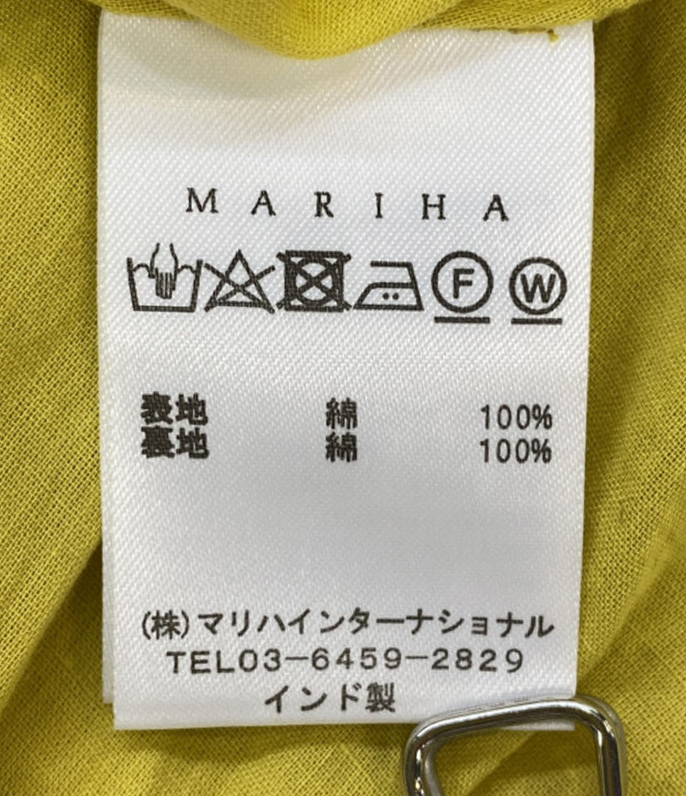 MARIHA ノースリーブワンピース イエロー レディース SIZE - マリハ