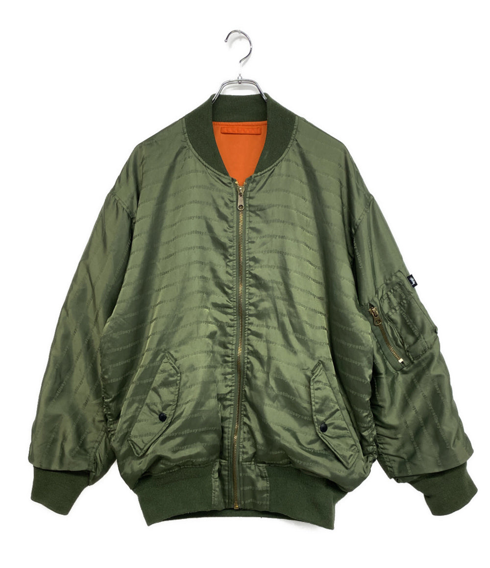 STUSSY ジャケット リバーシブル MA-1 メンズ SIZE M ステューシー