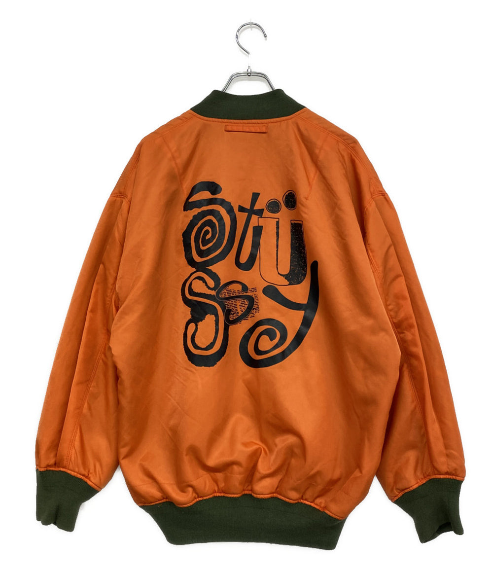 STUSSY ジャケット リバーシブル MA-1 メンズ SIZE M ステューシー