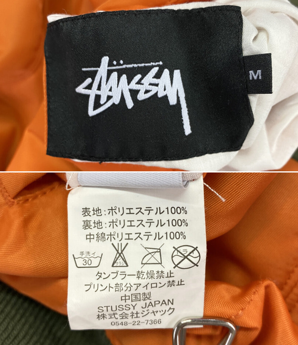 STUSSY ジャケット リバーシブル MA-1 メンズ SIZE M ステューシー