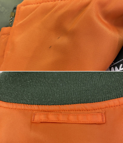 STUSSY ジャケット リバーシブル MA-1 メンズ SIZE M ステューシー