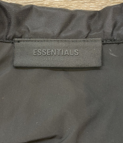 ESSENTIALS コーチジャケット ブラック メンズ SIZE M エッセンシャルズ