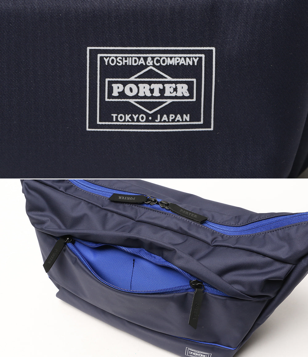PORTER ショルダーバッグ ネイビー MOUSSE メンズ ポーター
