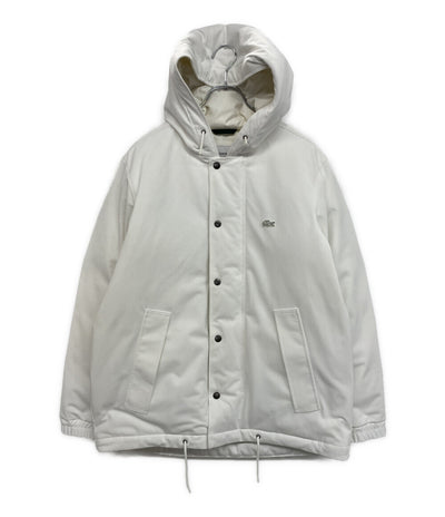 LACOSTE ダウンジャケット BH021J ホワイト BH021J メンズ SIZE M ラコステ