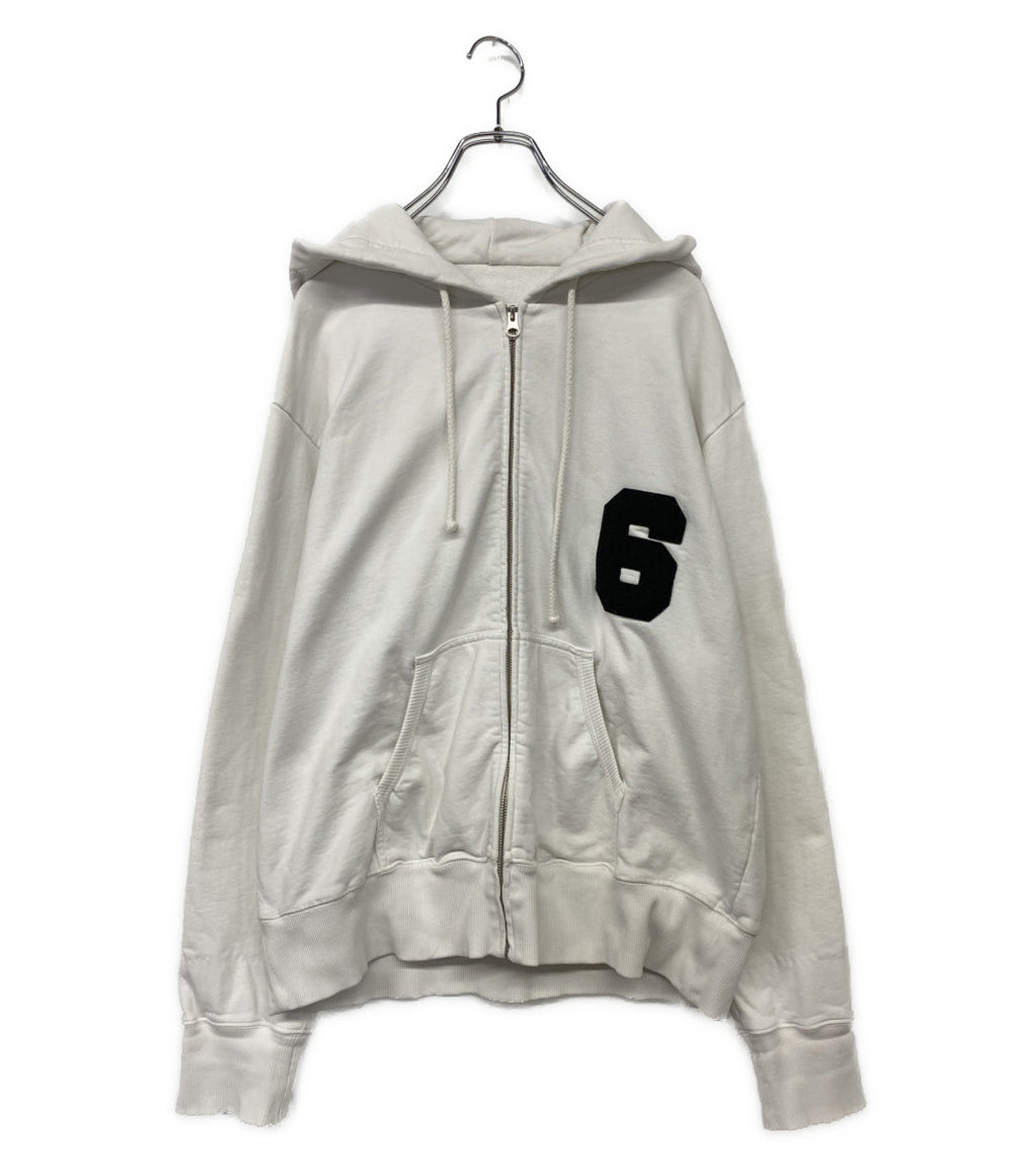 Maison Margiela パーカー ホワイト S62GU0082 メンズ SIZE M メゾンマルジェラ