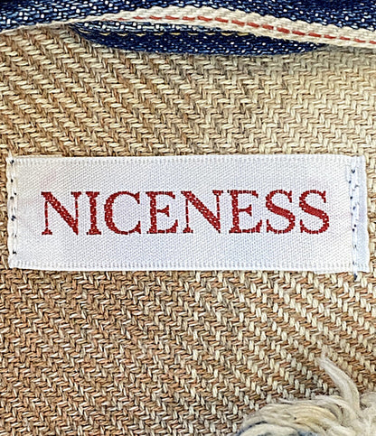 美品 NICENESS デニムジャケット 1401B14 メンズ SIZE L ナイスネス