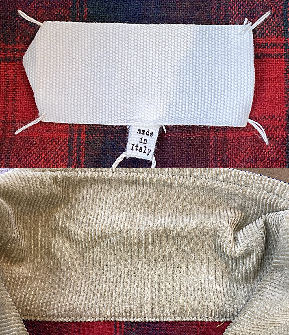 Maison Margiela × PENDLETON ペンドルトン クラシックリペアデニムジャケット S67AM0061 メンズ SIZE 46 メゾンマルジェラ