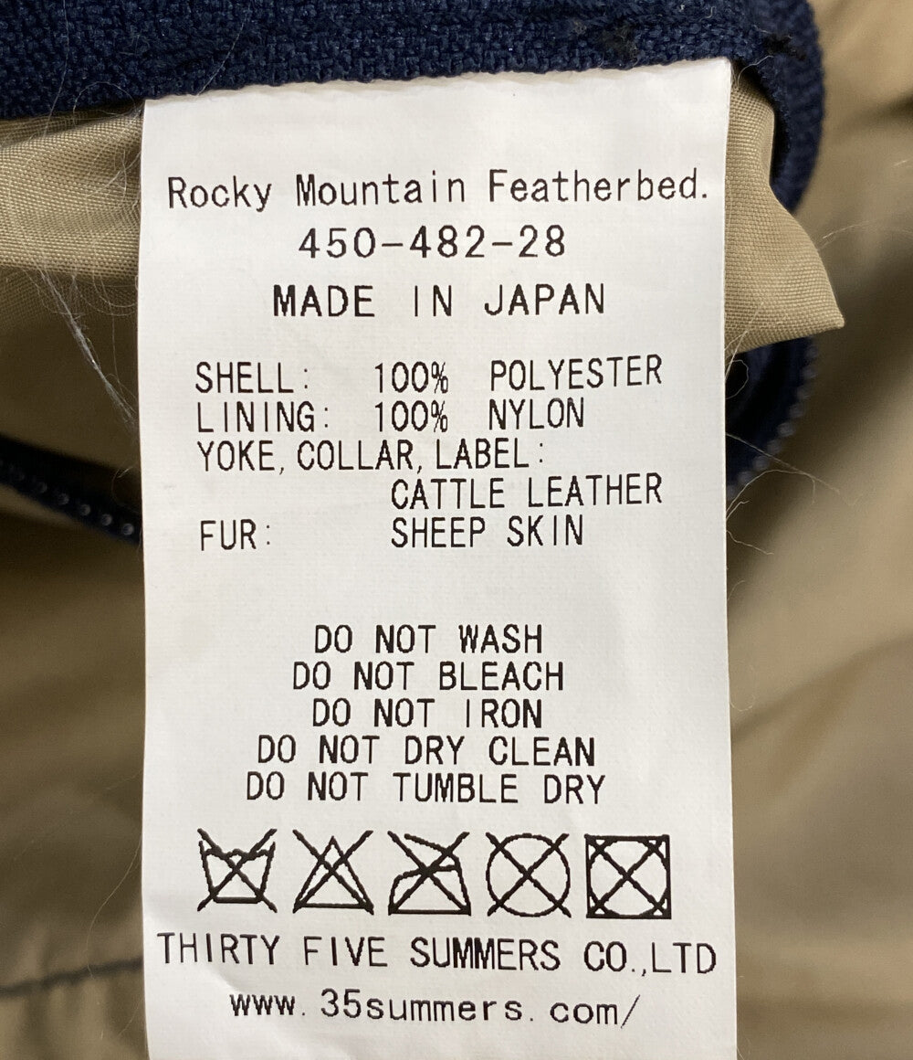 Rocky Mountain Featherbed マウンテンパーカー ネイビー レディース SIZE 9/10 ロッキーマウンテンフェザーベッド