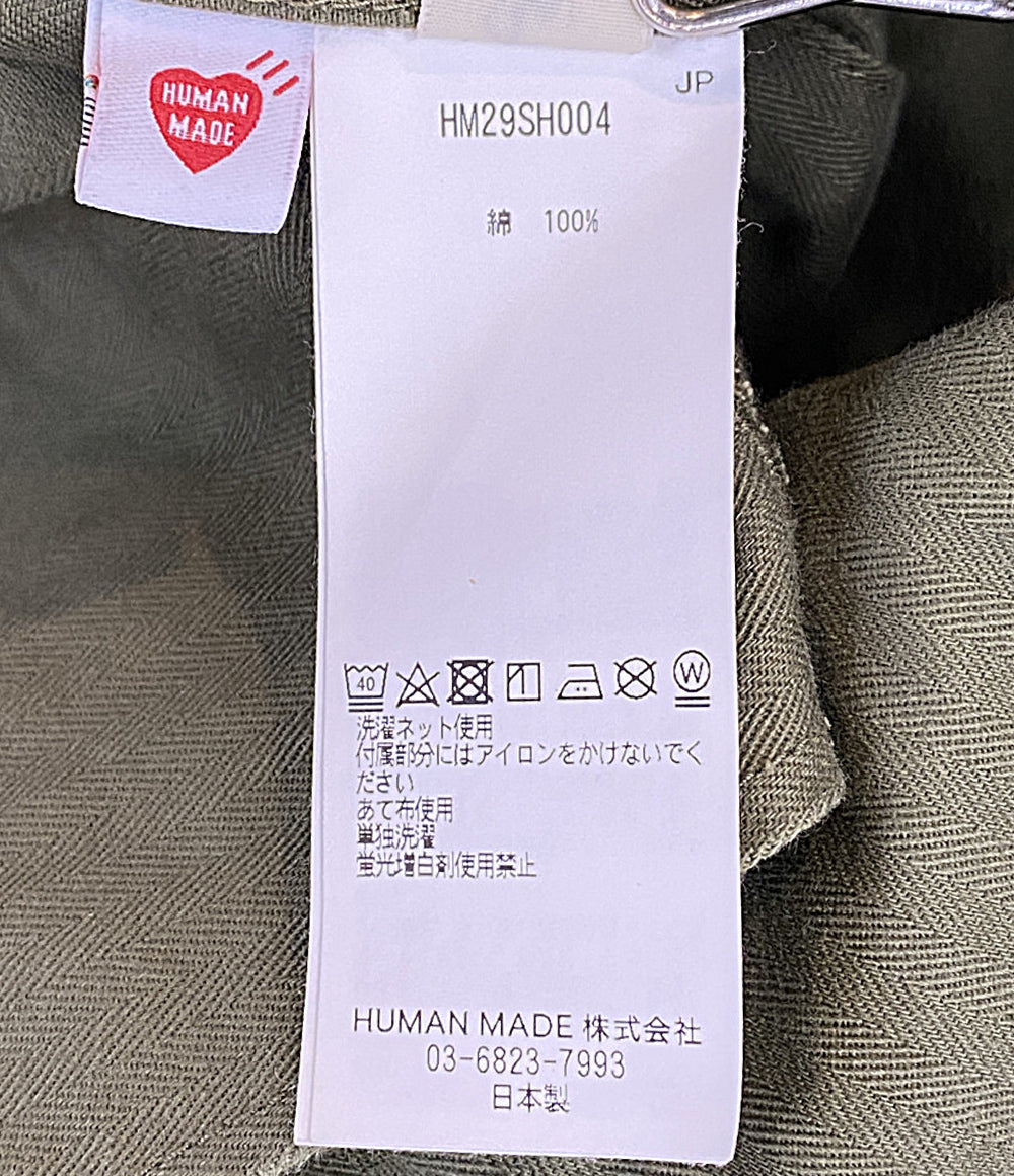 HUMAN MADE ジャケット MILITARY SHIRT 25SS HM29SH004 メンズ SIZE XL ヒューマンメード