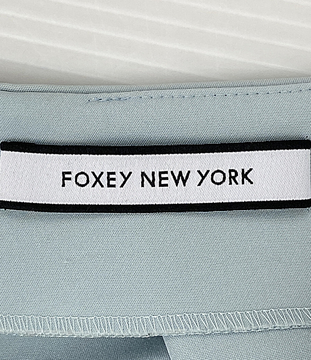 FOXEY イリプスフレアースカート 36424-NASFZ121SI レディース SIZE 40 フォクシー