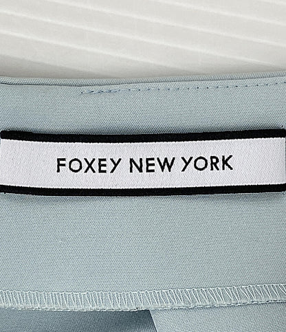 FOXEY イリプスフレアースカート 36424-NASFZ121SI レディース SIZE 40 フォクシー
