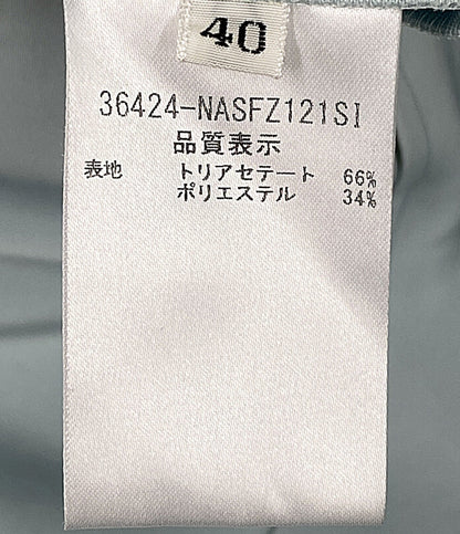FOXEY イリプスフレアースカート 36424-NASFZ121SI レディース SIZE 40 フォクシー