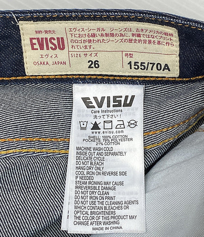 Evisu メニーポケットハーフデニムパンツ レディース SIZE 26 エヴィス