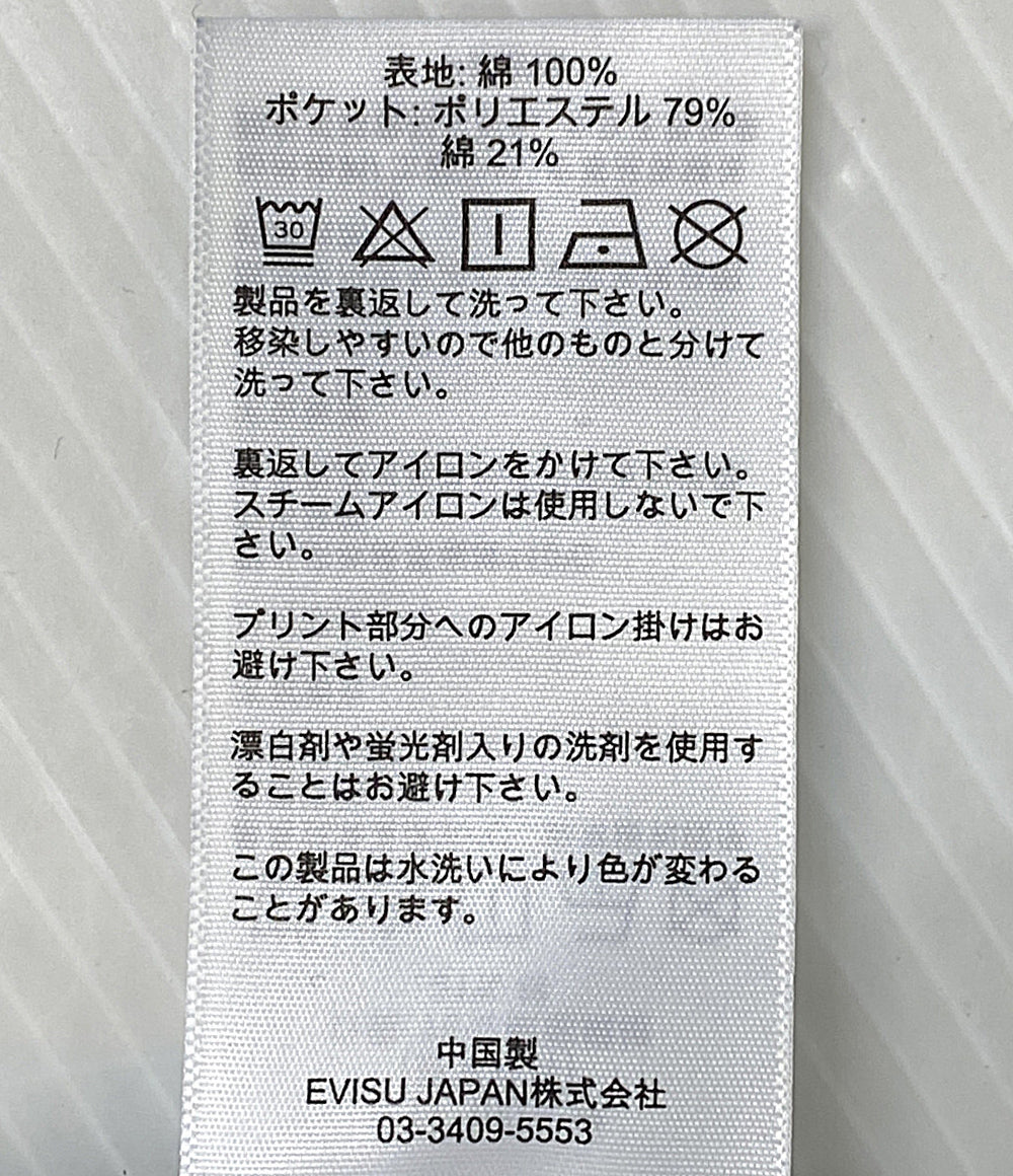 Evisu メニーポケットハーフデニムパンツ レディース SIZE 26 エヴィス