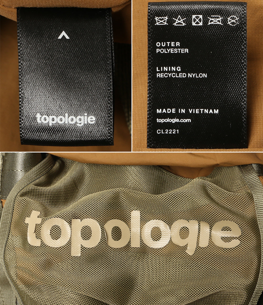 Topologie トポロジー トートバッグ カーキ メンズ