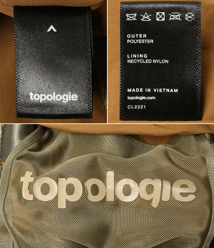 Topologie トポロジー トートバッグ カーキ メンズ