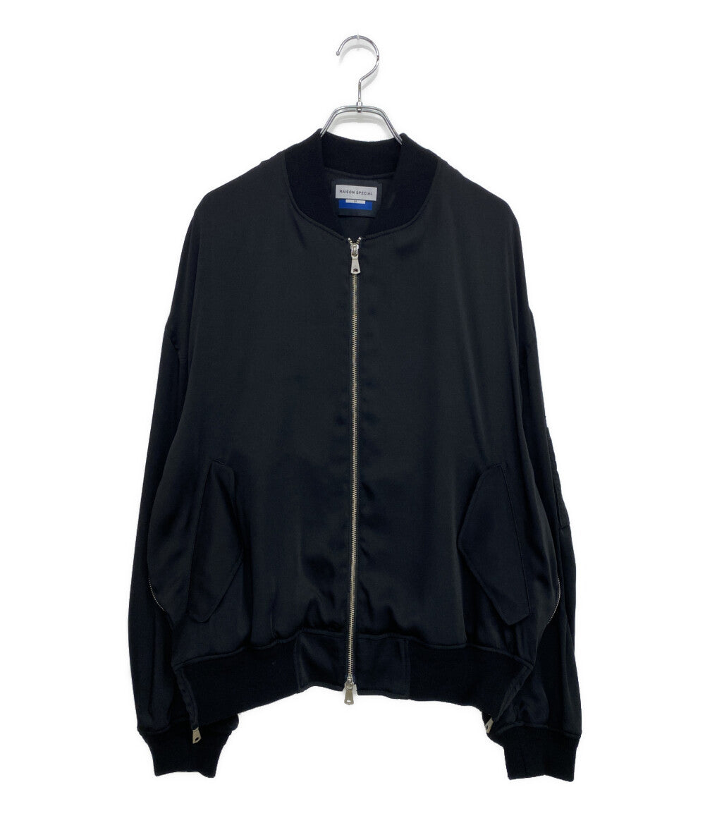 MAISON SPECIAL ブルゾン ブラック 11251211201 メンズ SIZE 1 メゾンスペシャル