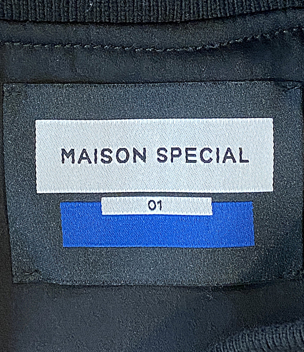 MAISON SPECIAL ブルゾン ブラック 11251211201 メンズ SIZE 1 メゾンスペシャル