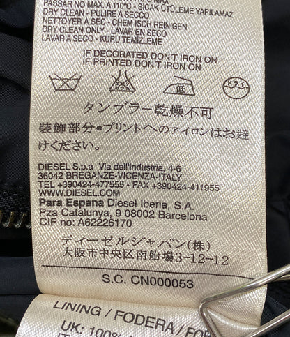 DIESEL ジャケット フーディー ブラック メンズ SIZE S ディーゼル