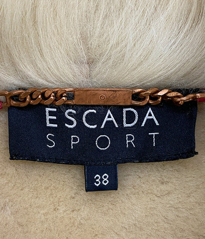 ESCADA SPORT ムートンコート レディース SIZE 38 エスカーダスポート