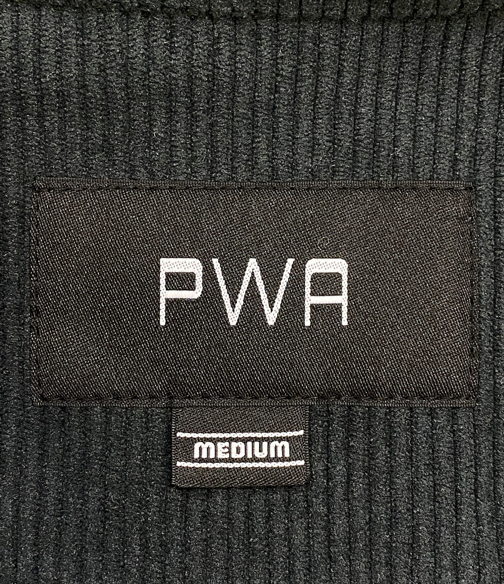 美品 PWA プア ブルゾン P10C007-BZ02 チェック メンズ SIZE M