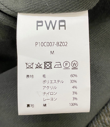 美品 PWA プア ブルゾン P10C007-BZ02 チェック メンズ SIZE M