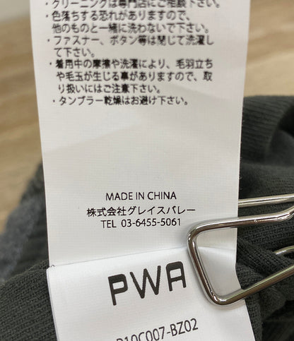 美品 PWA プア ブルゾン P10C007-BZ02 チェック メンズ SIZE M