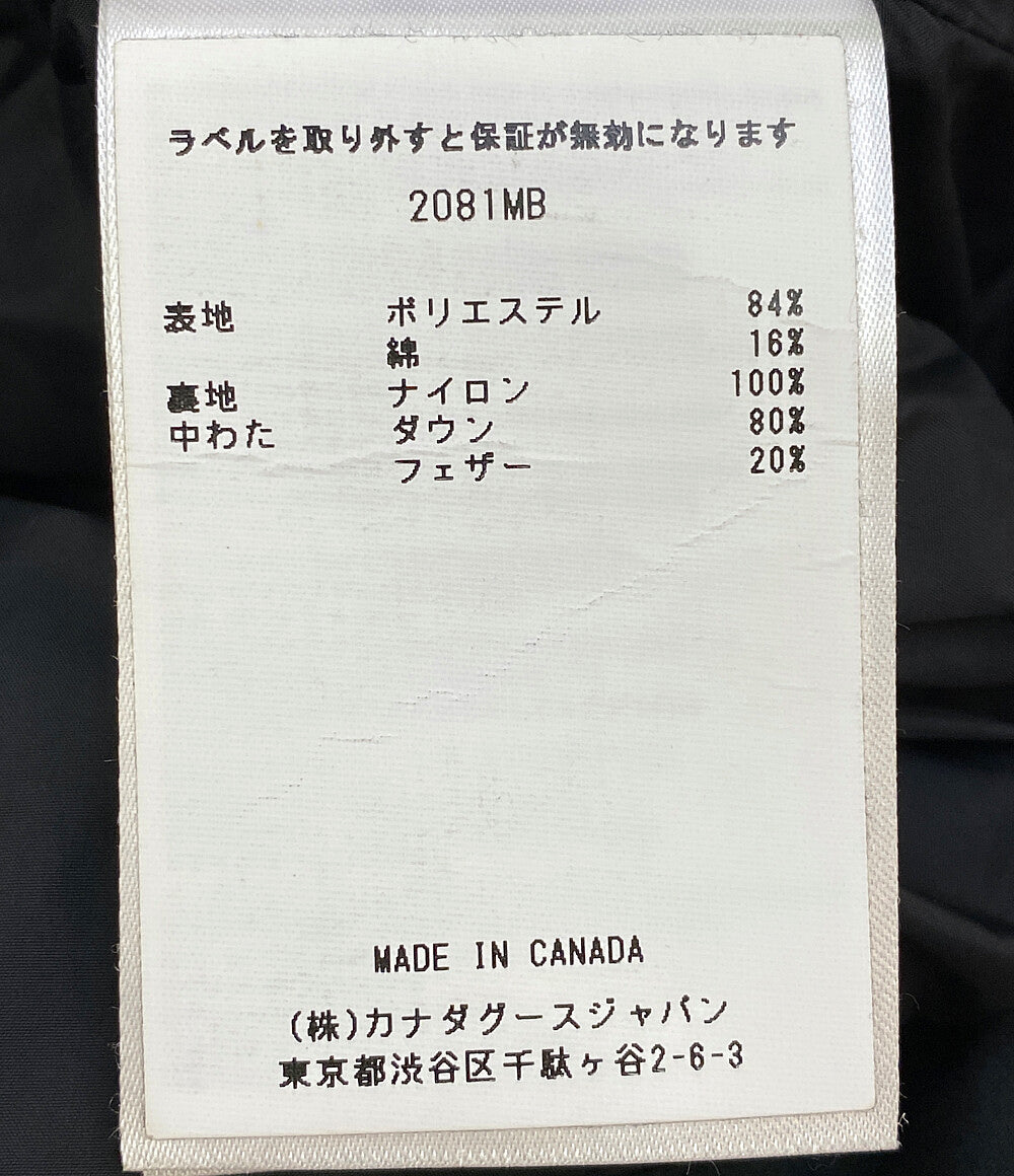 CANADA GOOSE ダウンベスト 2081MB メンズ SIZE S カナダグース