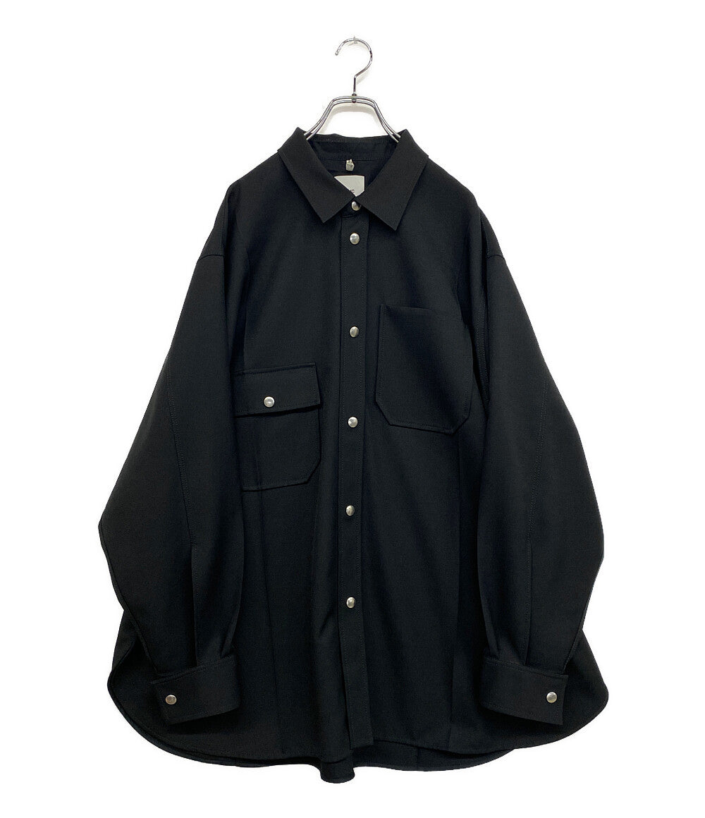 OAMC オーバーサイズシャツジャケット oamq601525 ブラック メンズ SIZE M オーエーエムシー