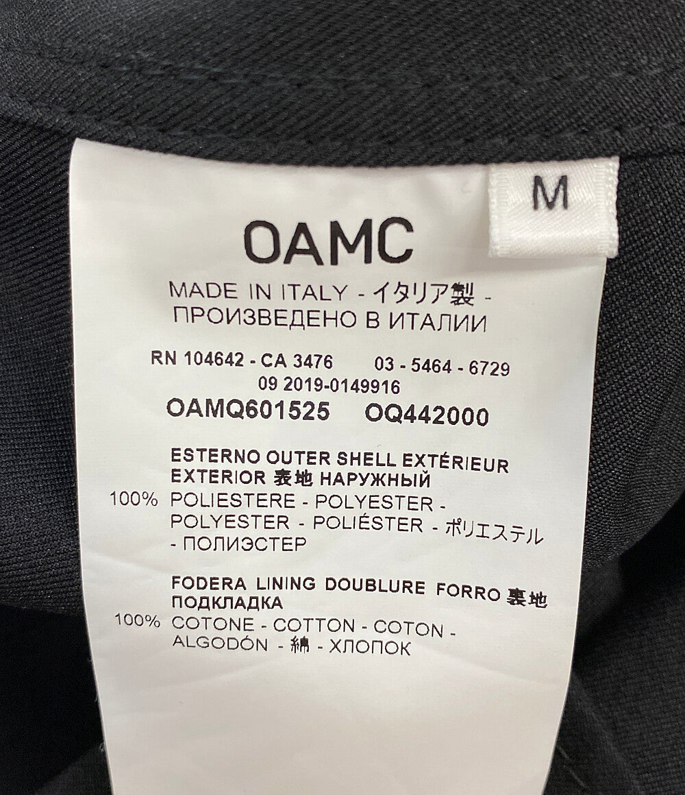 OAMC オーバーサイズシャツジャケット oamq601525 ブラック メンズ SIZE M オーエーエムシー