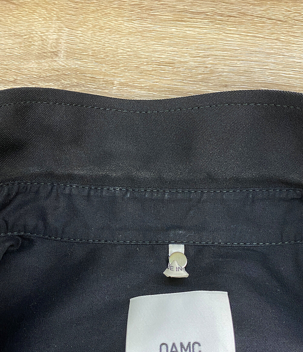 OAMC オーバーサイズシャツジャケット oamq601525 ブラック メンズ SIZE M オーエーエムシー