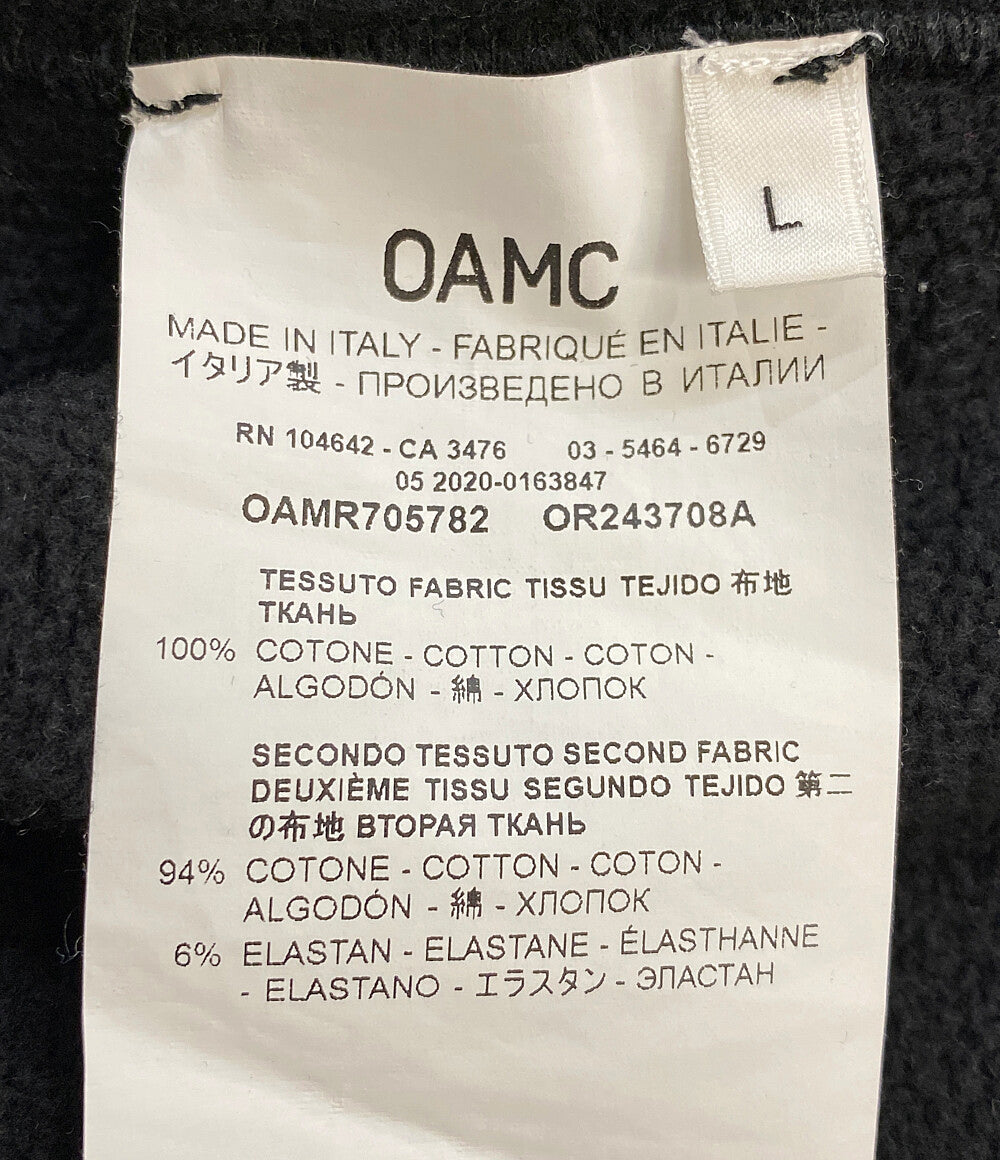 OAMC パーカー OAMR705782 スウェットパーカー ブラック メンズ SIZE L オーエーエムシー