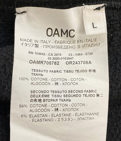 OAMC パーカー OAMR705782 スウェットパーカー ブラック メンズ SIZE L オーエーエムシー