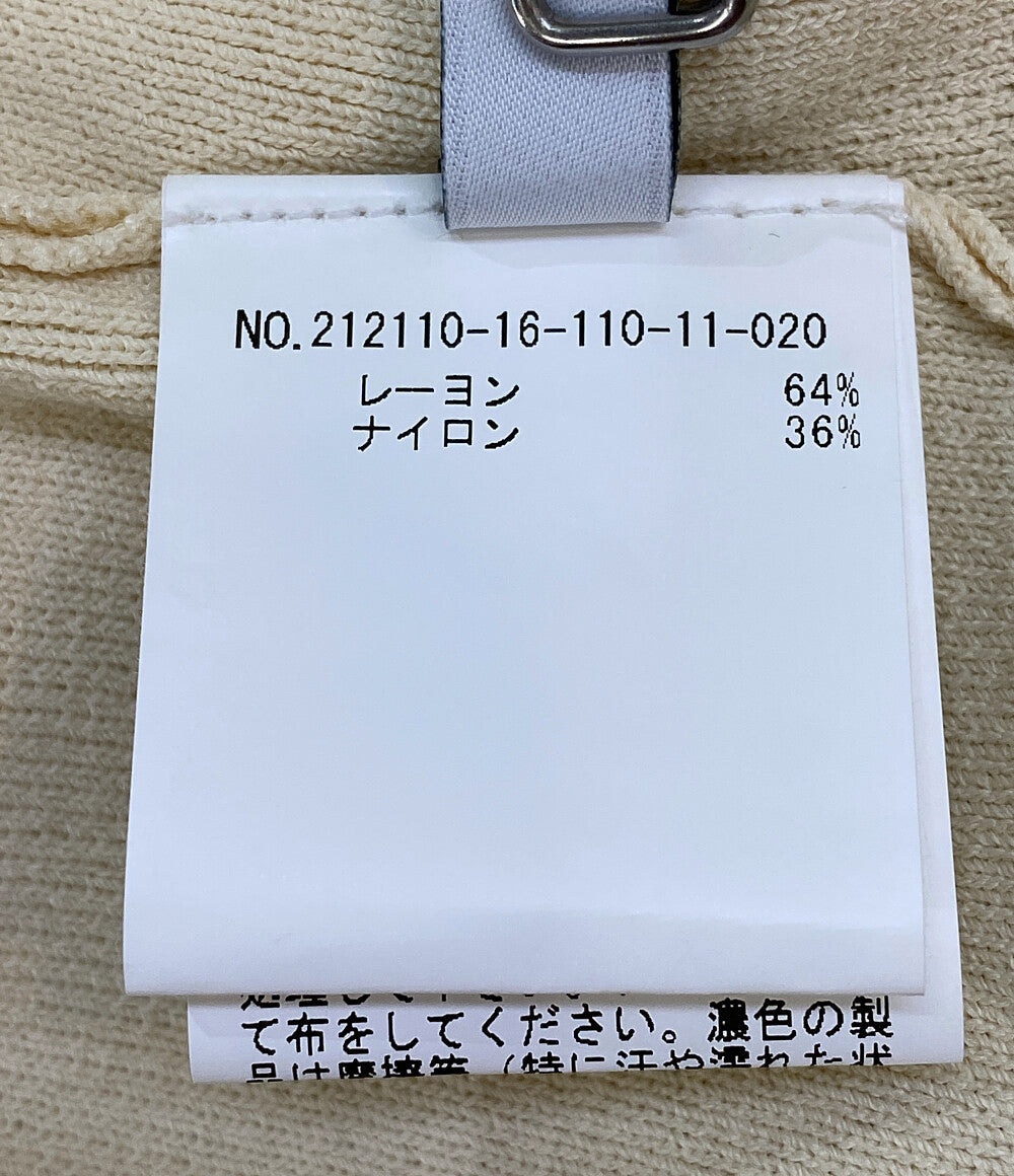 美品 LOULOU WILLOUGHBY ルル・ウィルビー アンサンブル 212110-16-110-11-020 オフホワイト レディース SIZE 2