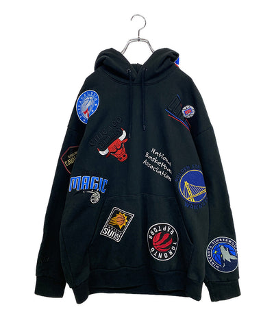 FREAK'S STORE パーカー NBAコラボ ブラック メンズ SIZE L フリークスストア