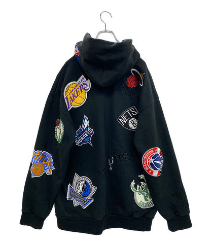 FREAK'S STORE パーカー NBAコラボ ブラック メンズ SIZE L フリークスストア