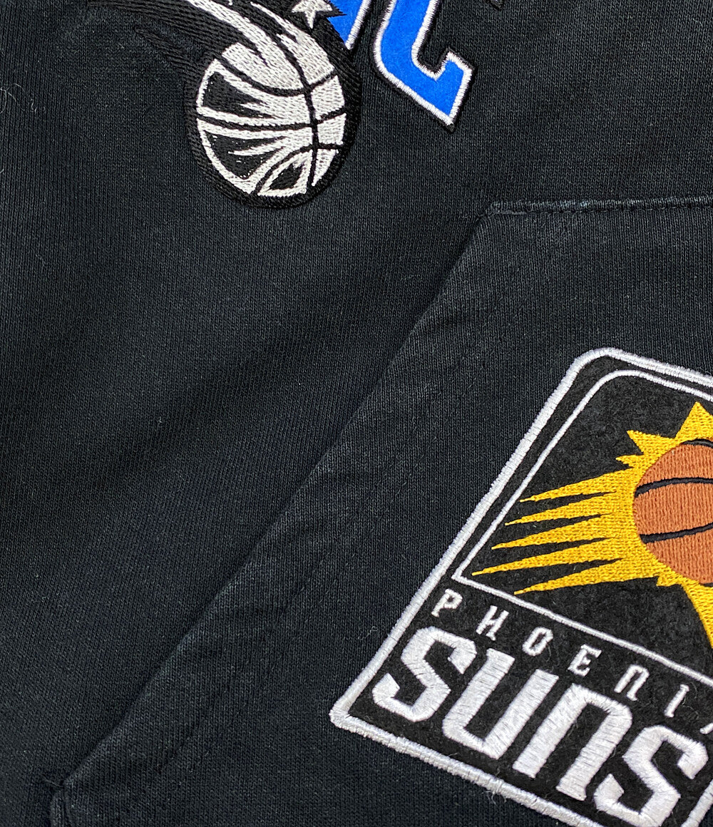 FREAK'S STORE パーカー NBAコラボ ブラック メンズ SIZE L フリークスストア