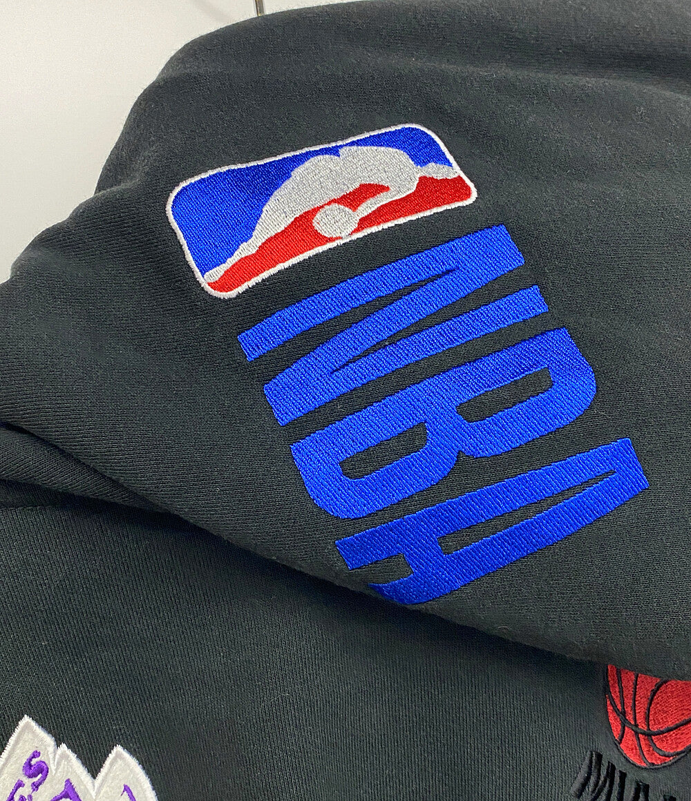 FREAK'S STORE パーカー NBAコラボ ブラック メンズ SIZE L フリークスストア