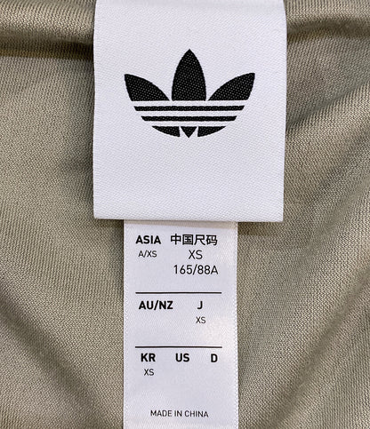 adidas ジャージ ベージュ KD9377 ベロア メンズ SIZE XS アディダス