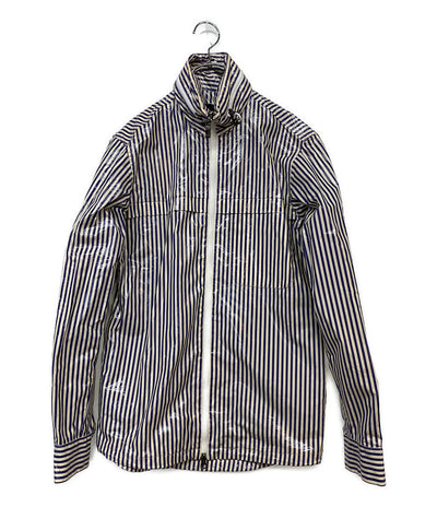 Z ZEGNA ジー・ゼニア ストライプコーティングジャケット メンズ SIZE S