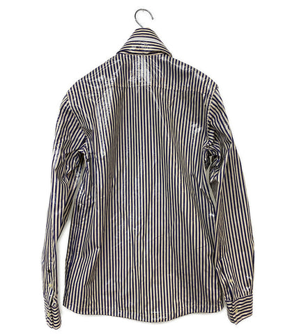 Z ZEGNA ジー・ゼニア ストライプコーティングジャケット メンズ SIZE S