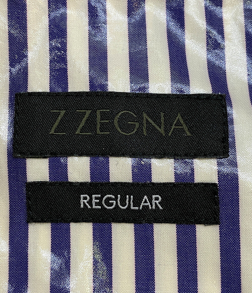 Z ZEGNA ジー・ゼニア ストライプコーティングジャケット メンズ SIZE S