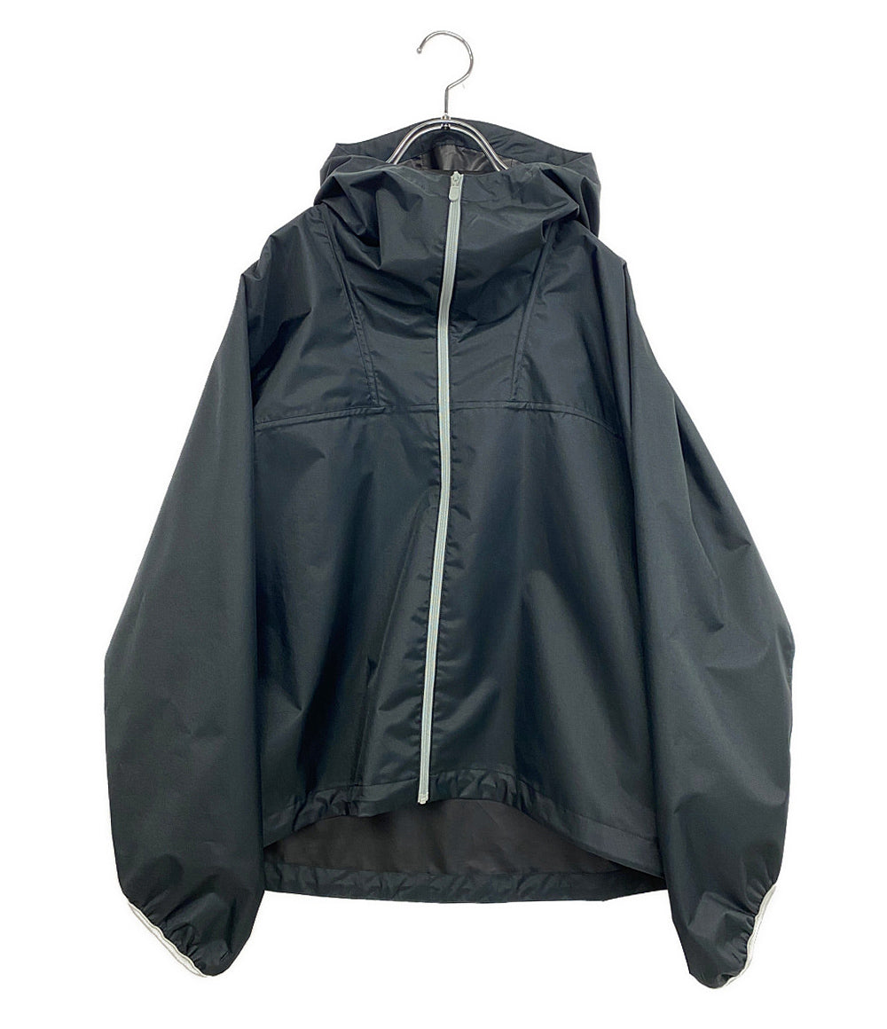 美品 SUN BARRIER 100 サンバリア100 ポリエステルジャケット ブラック レディース SIZE -